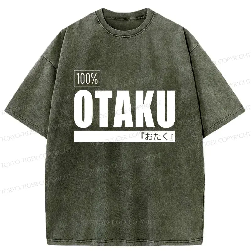 Kyoto-Lion Deep Otaku Washed T-Shirt