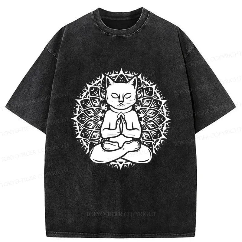 Japanese washed t-shirt for daily wear