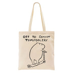 Kyoto-Lion Capybara Is Ready To Do Something Bad Tote Bag