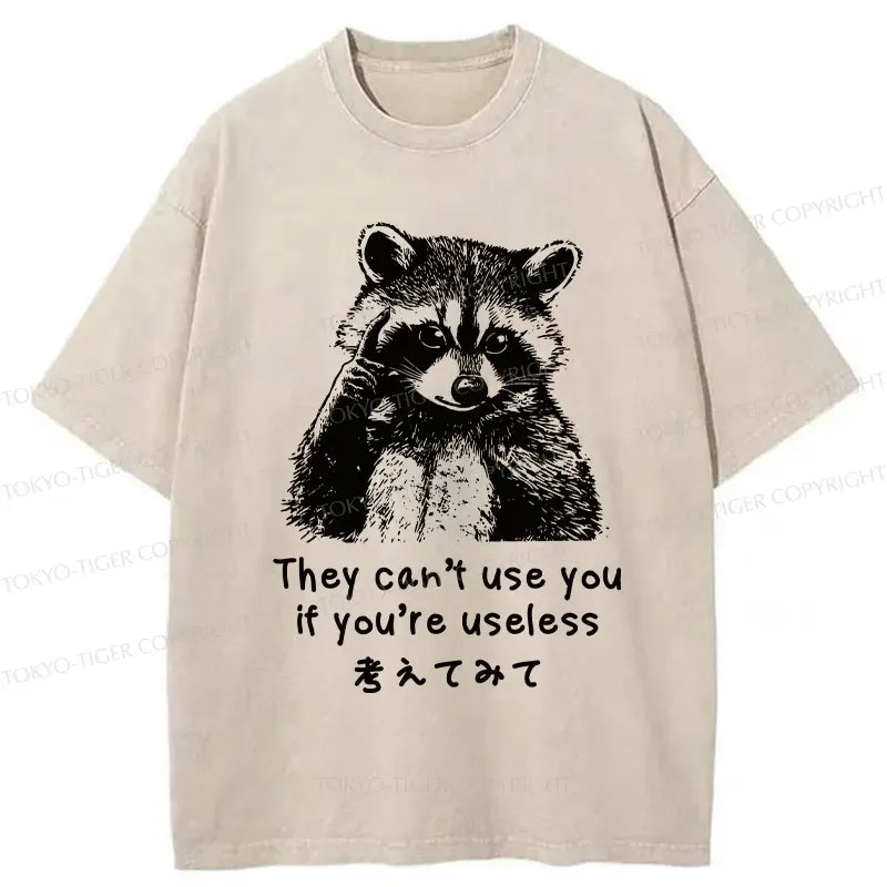 funny raccoon quotes t-shirt for daily wear