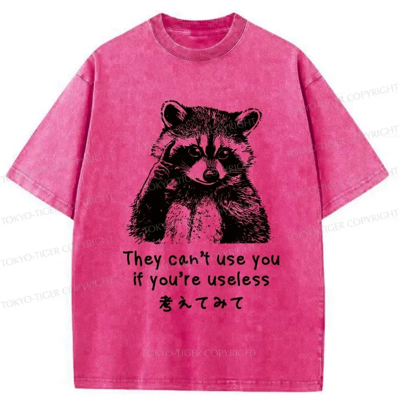 japanese style washed unisex t-shirt