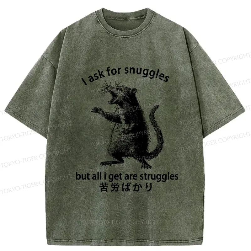funny mouse asking for snuggles t shirt