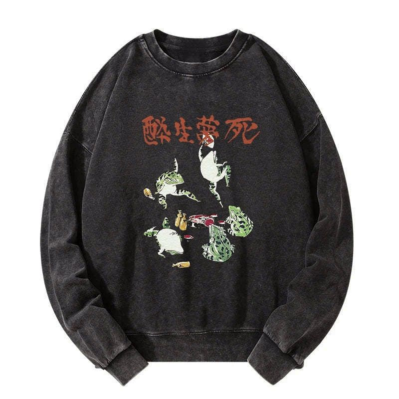 kyoto lion unisex sweatshirt streetwear style