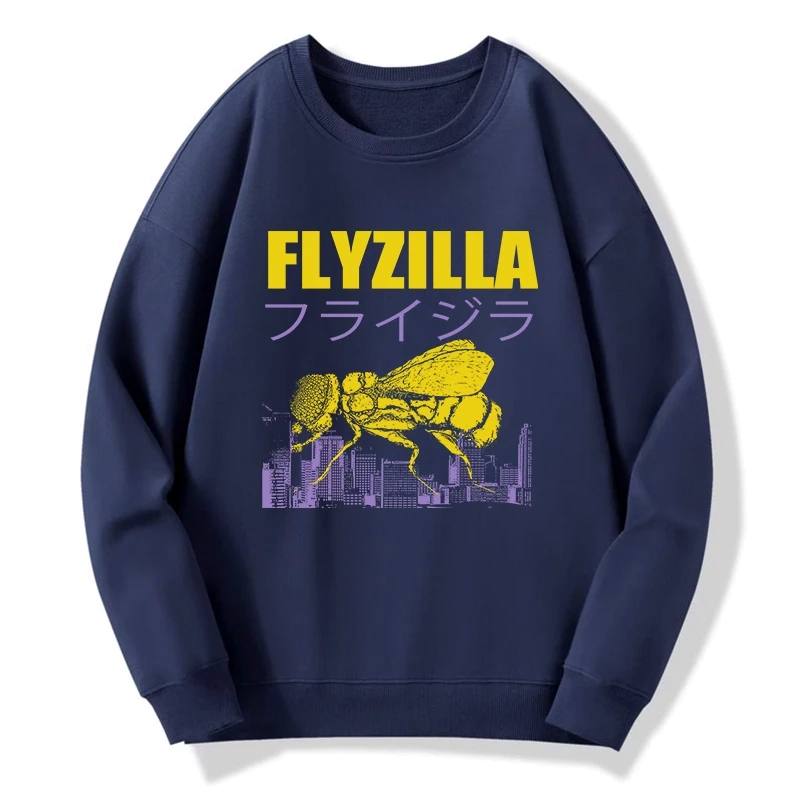 Japanese Giant Fly Sweatshirt for Streetwear