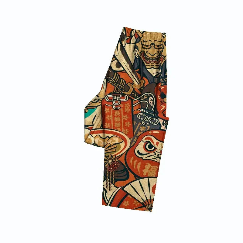 Kyoto-Lion Japanese Traditional Elements Family Pajama Sets