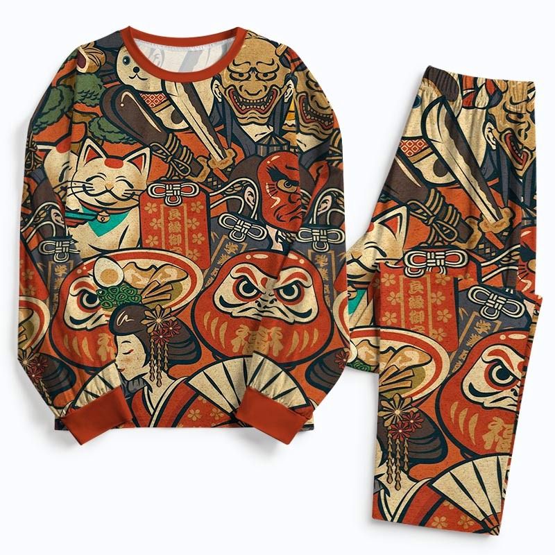 Soft Ukiyo-e Pajama for Kids