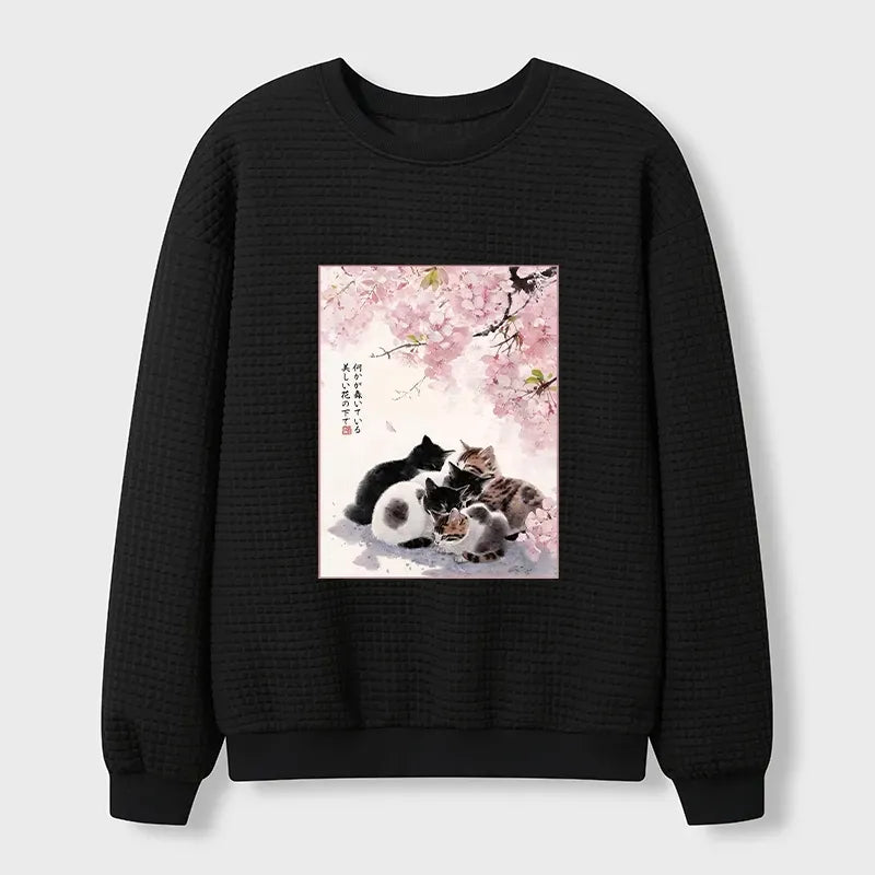 Cute Cats Kyoto Anime Sweatshirt for Gift Idea