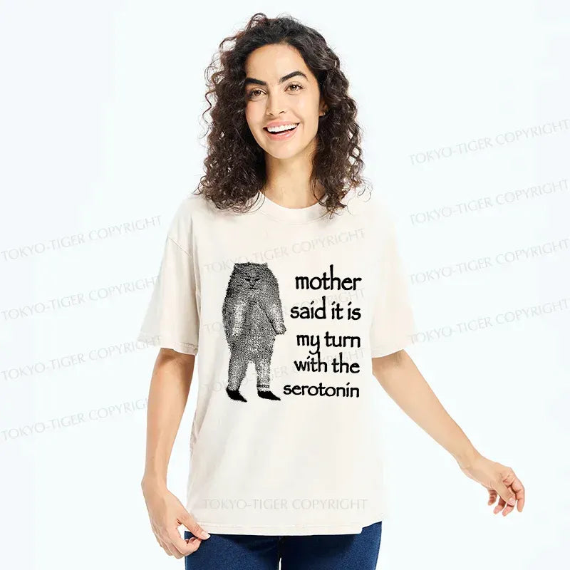 Retro Ukiyo-e Cat T-Shirt Free Shipping