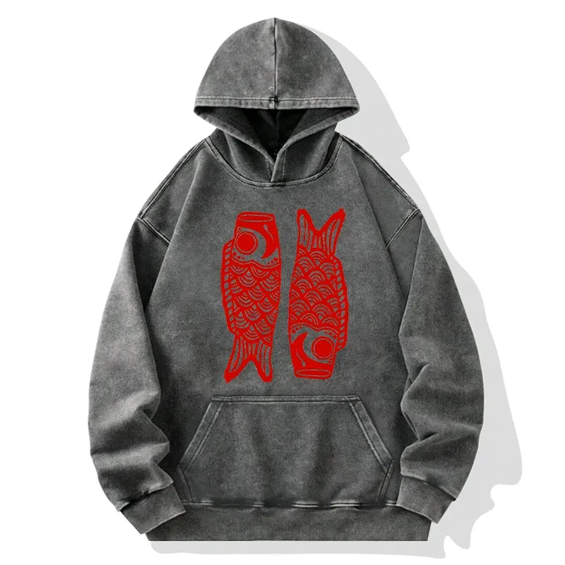 Traditional Japanese Streetwear Hoodie