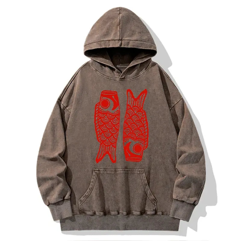 Washed Unisex Hoodie for Daily Wear