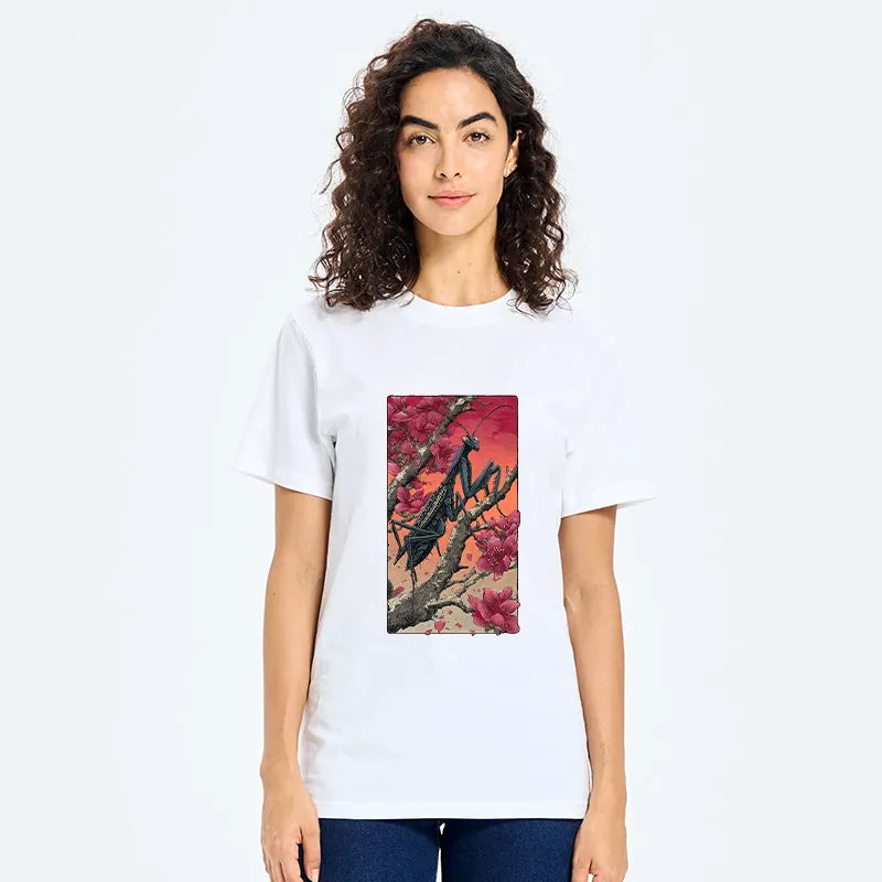 Kyoto-Lion Wild Blossom Mantis Classic T-Shirt