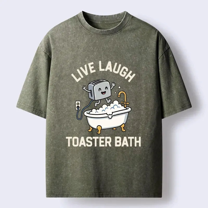 Japanese Washed T-Shirt for Daily Wear