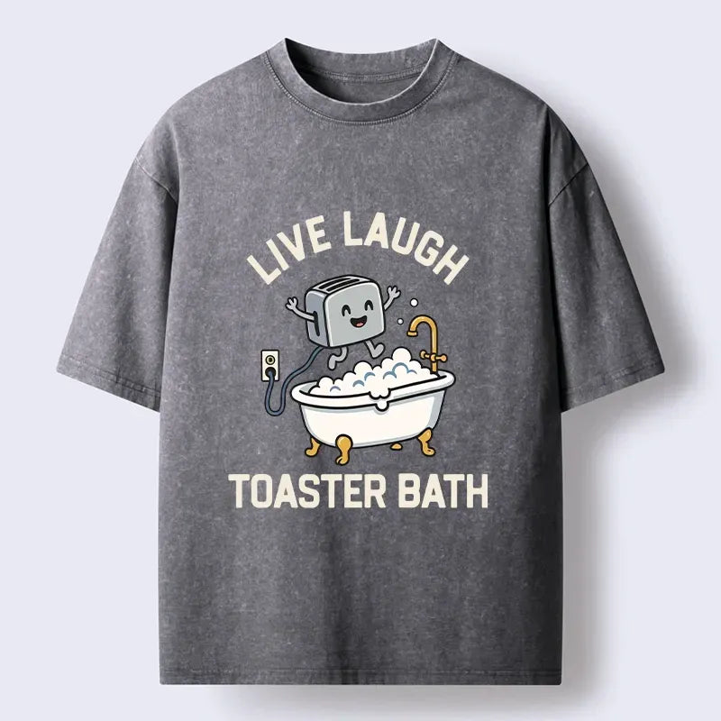 Japanese Washed T-Shirt for Daily Wear