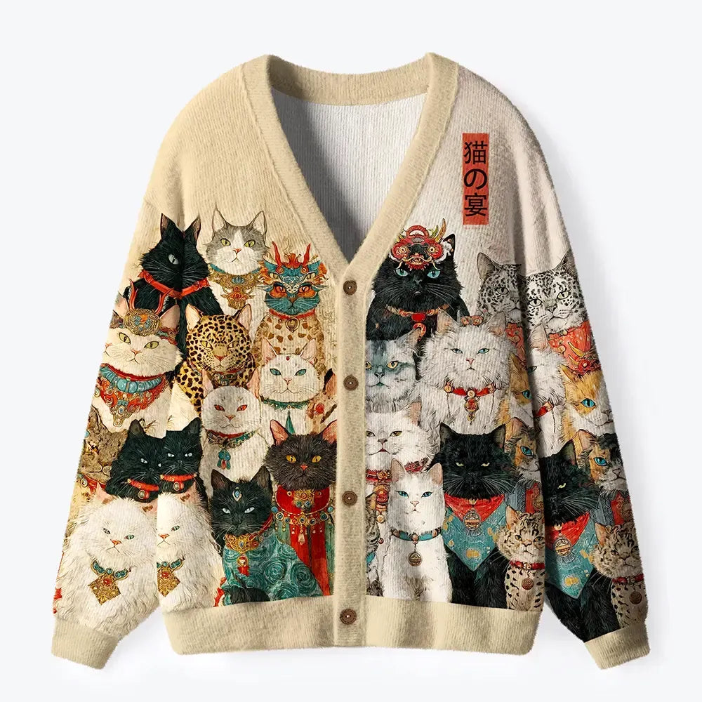 Soft Ugly Cat Sweater as Gift Idea