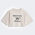 Trending Meme Crop Top for Summer