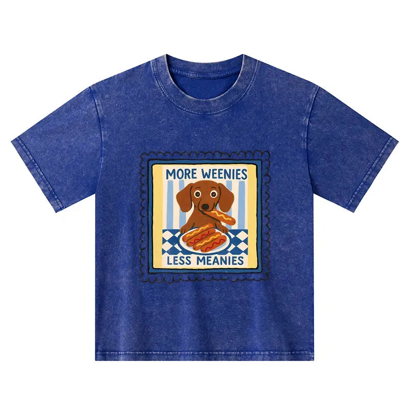 Washed Japanese Kids T-Shirt for Daily Wear