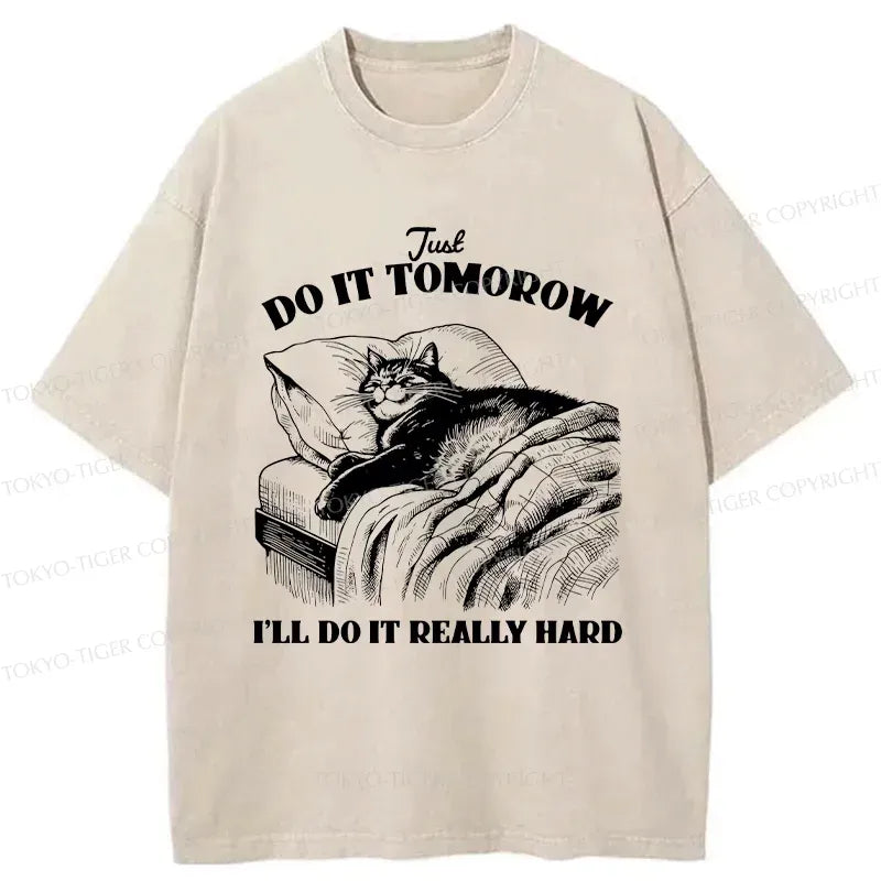 Japanese Cat T-Shirt for Daily Wear