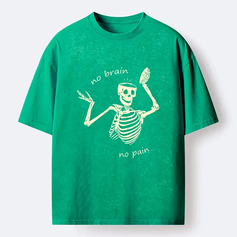 retro skeleton shirt for daily wear