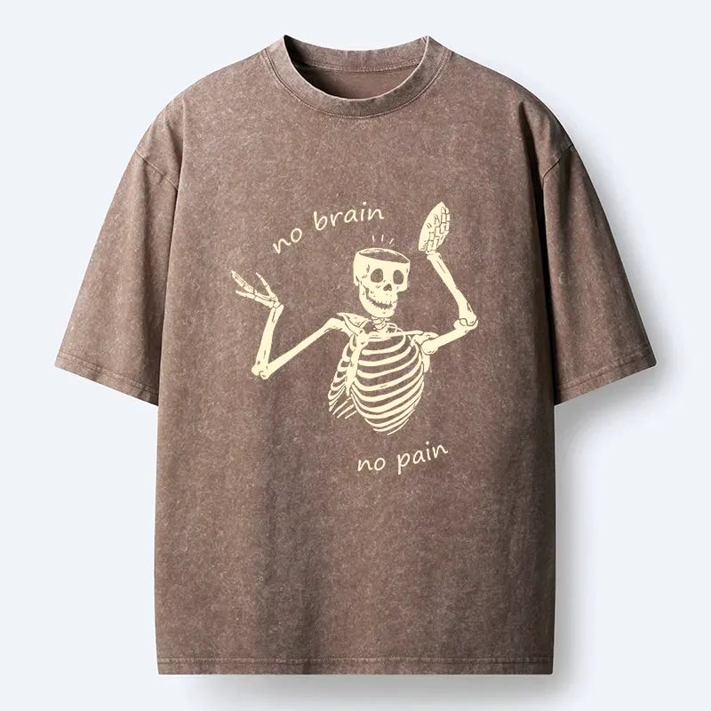 retro skeleton shirt for daily wear
