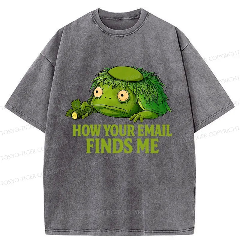 Japanese Washed T-Shirt for Daily Wear