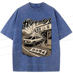kyoto lion washed t-shirt for gift for him
