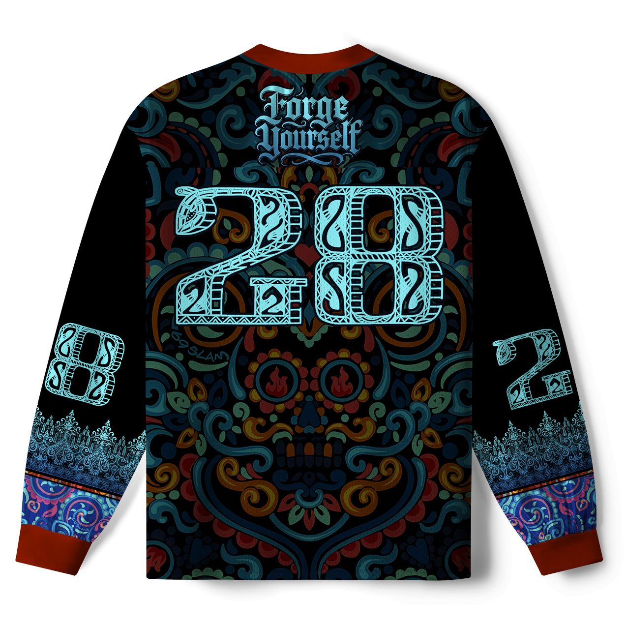 Breathable Tiger Long Sleeve Jersey