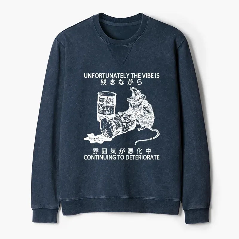 Japanese Washed Terry Sweatshirt