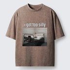 Washed unisex t-shirt for daily wear