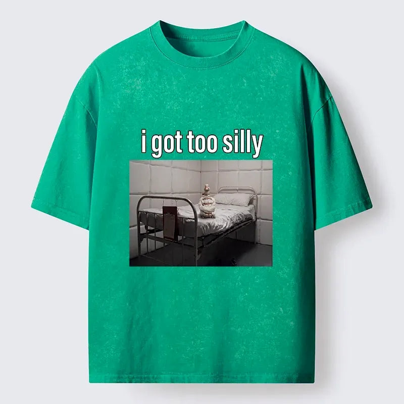 Washed unisex t-shirt for daily wear