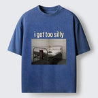 Washed unisex t-shirt for daily wear