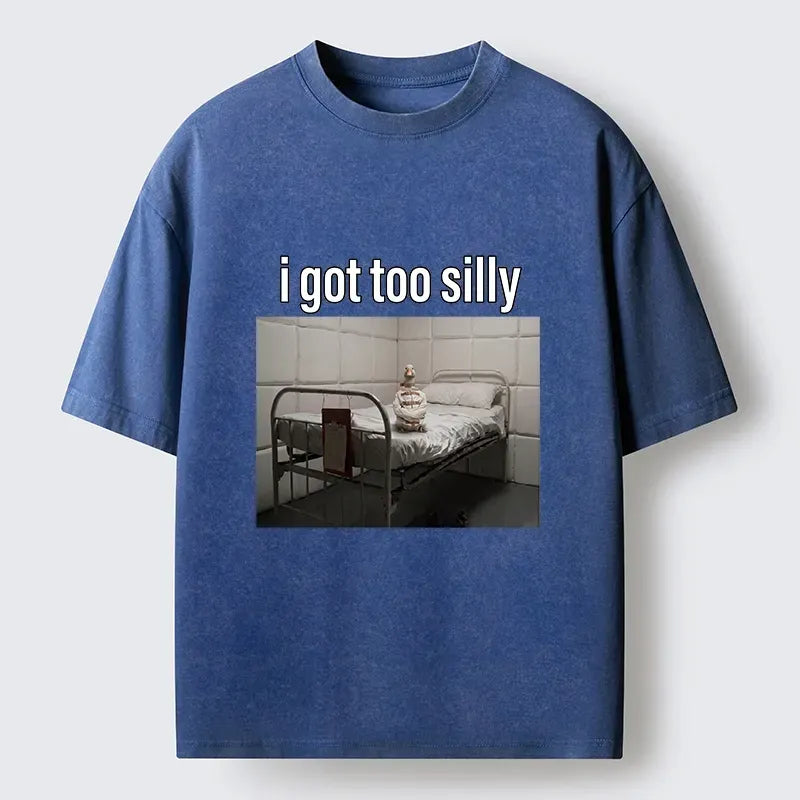 Washed unisex t-shirt for daily wear