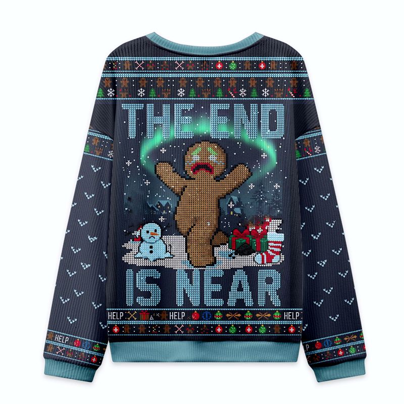 Japanese Christmas ugly sweatshirt free shipping