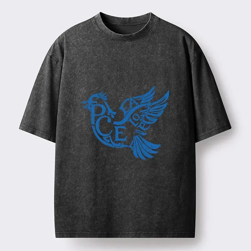 Kyoto lion unisex cotton tee for vacation