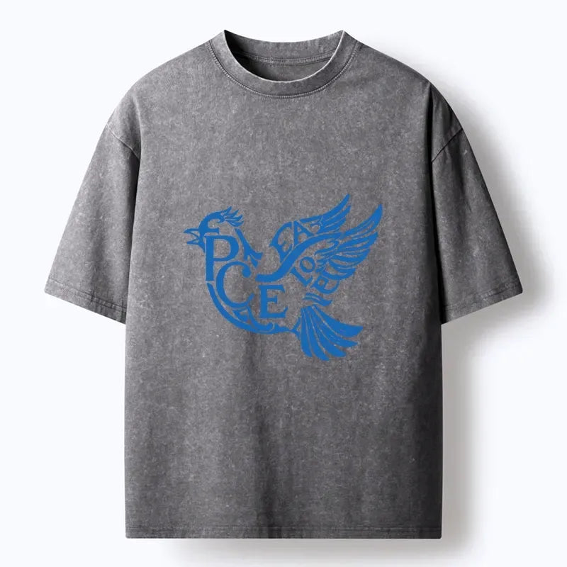 Kyoto lion unisex cotton tee for vacation