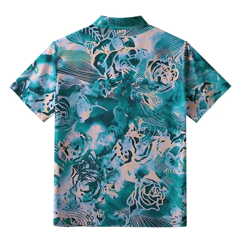 Japanese Aloha Shirt for Summer Travel