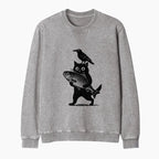 Washed Terry Sweatshirt for Daily Wear