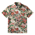 Kyoto-Lion Floral Splendor Button-up Shirt