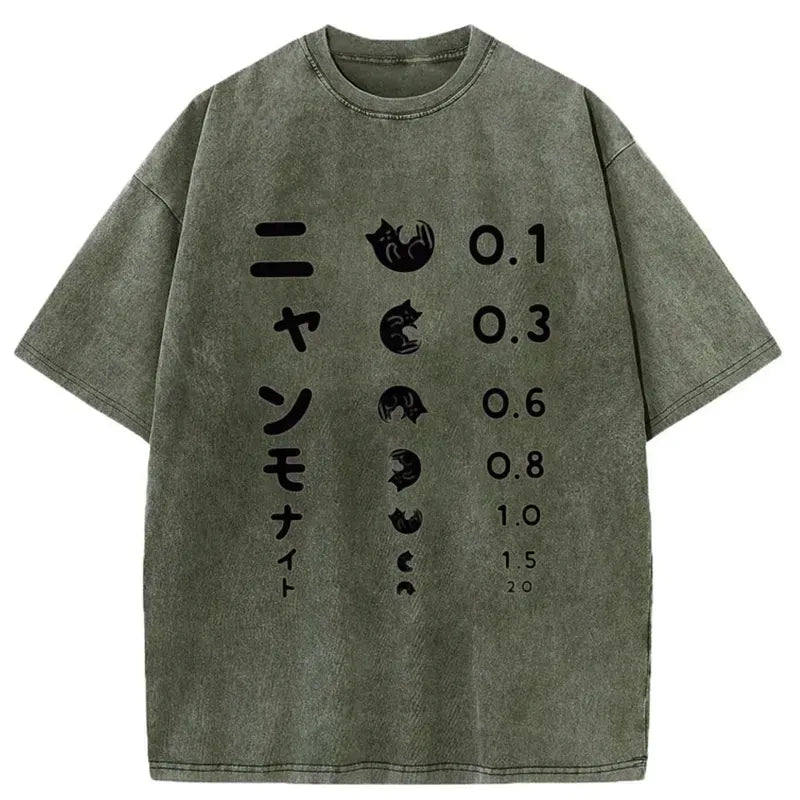 unisex Japanese streetwear t-shirt