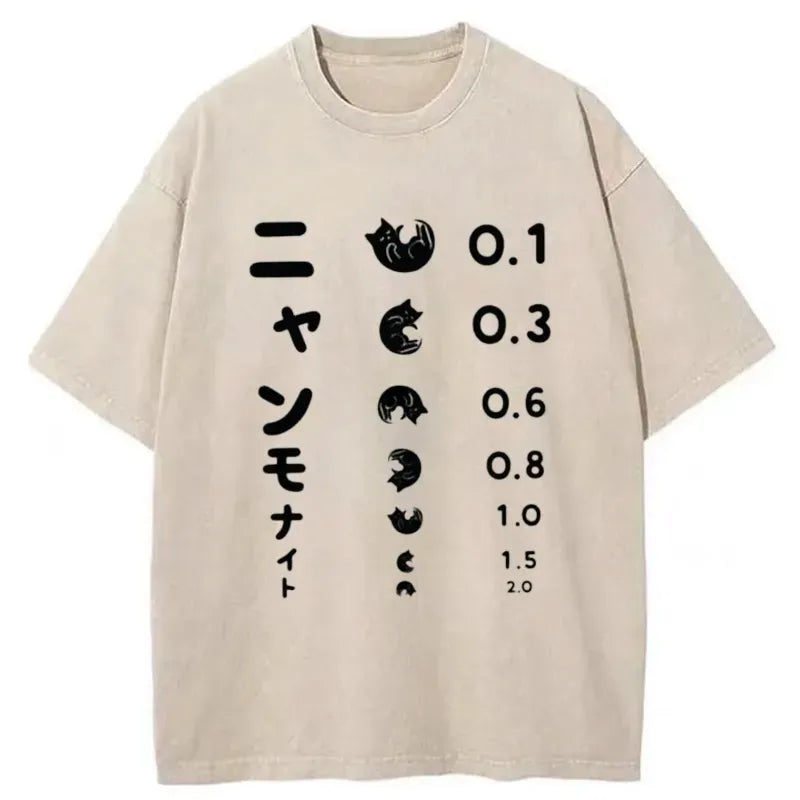 Japanese vintage washed t-shirt
