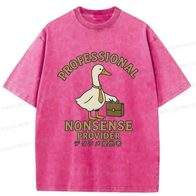 Kyoto-Lion Professional Goose Washed T-Shirt