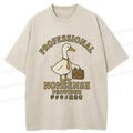 Kyoto-Lion Professional Goose Washed T-Shirt