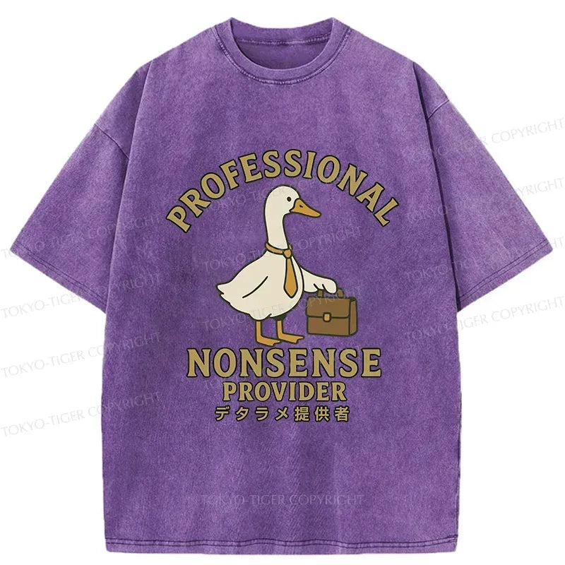 Japanese vintage washed t-shirt for daily wear