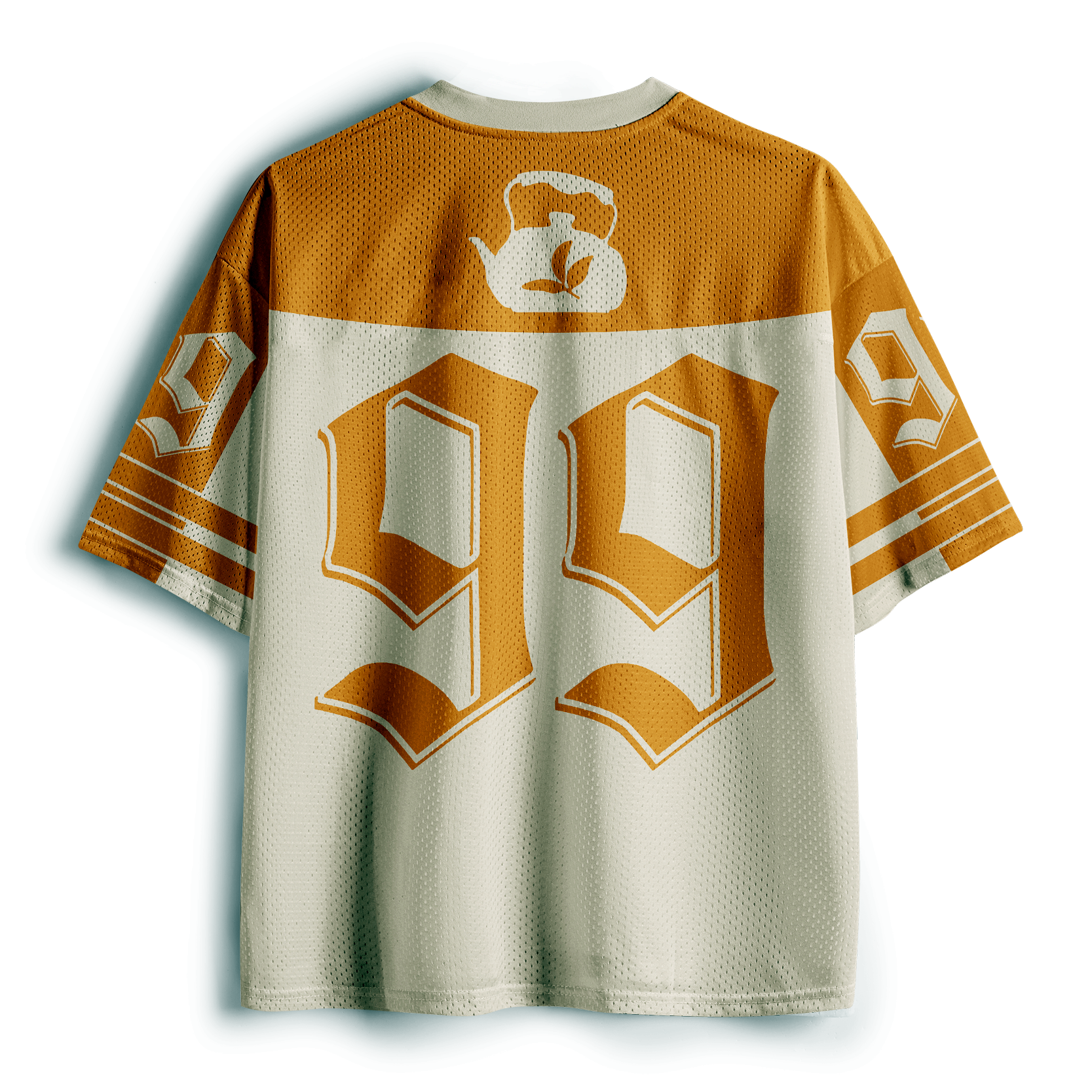 Kyoto-Lion Zen Bunny Tea Mesh Jersey