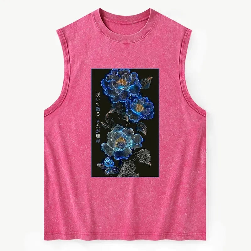 Japanese Washed Tank for Summer