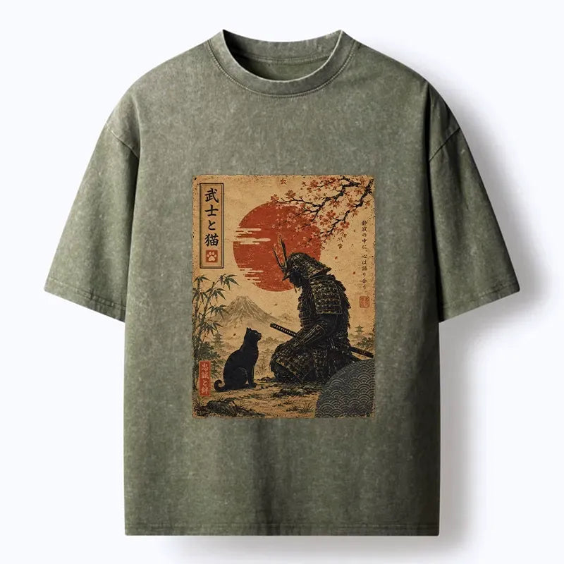Japanese samurai t-shirt gift idea