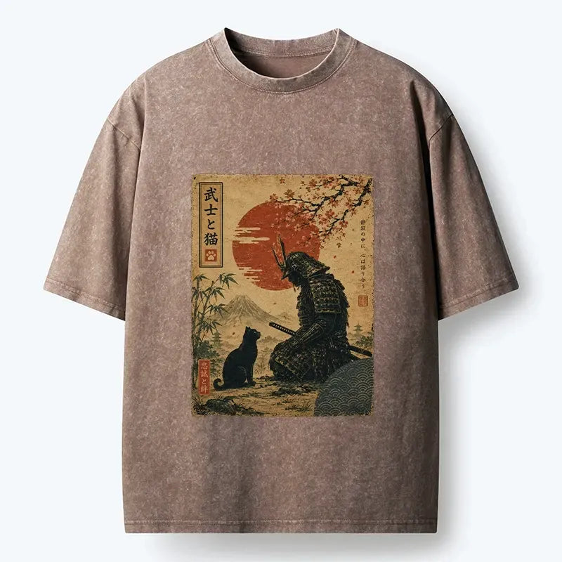 Japanese samurai t-shirt gift idea