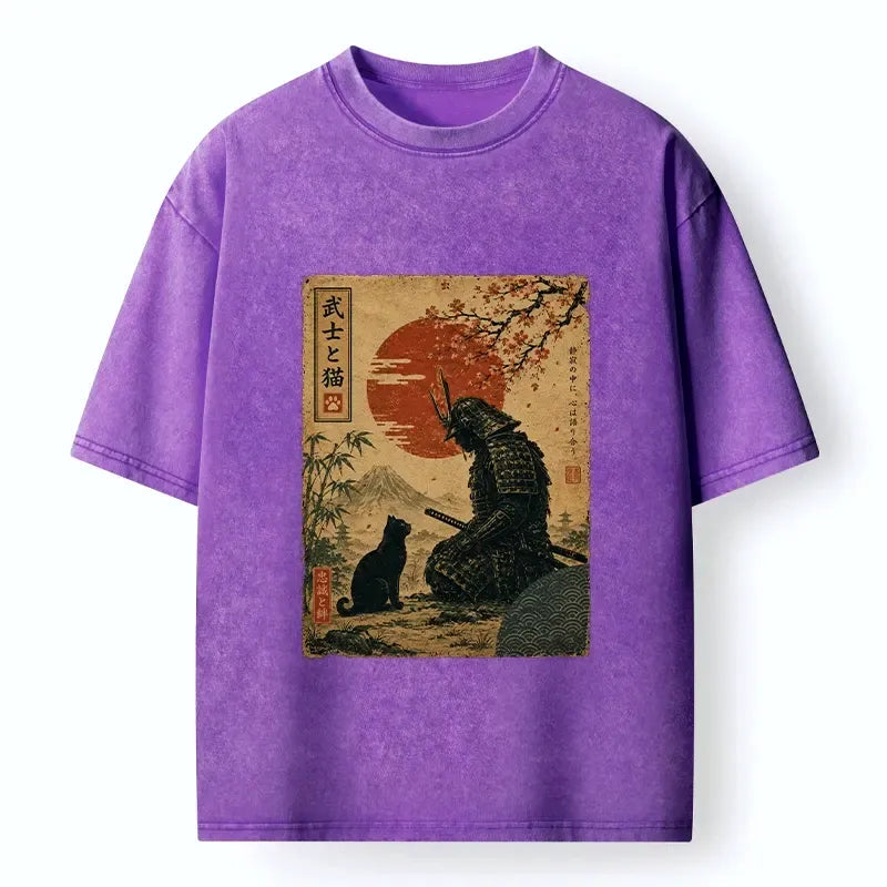 Japanese samurai t-shirt gift idea