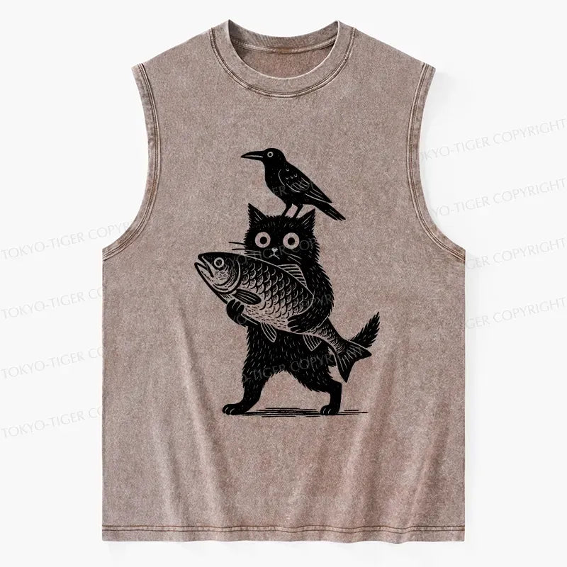 Affordable Japanese Animal Tank Top for Summer