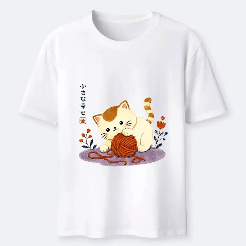 Cute cat classic tee for everyday wear