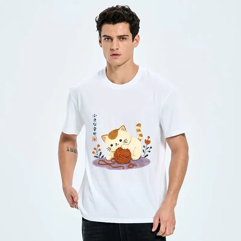 Cute cat classic tee for everyday wear